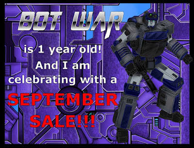 Happy Birthday Bot War from Traders Galaxy
