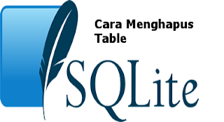 Cara Menghapus Table Di SQLite