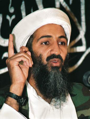 Osama bin Laden. Desperate in Laden tries to