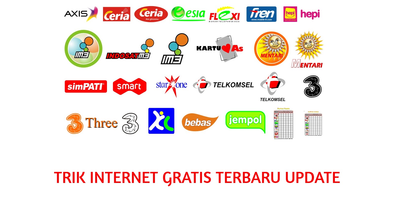 Cara Internetan Axis Gratis Seumur Hidup - Trik Internet ...