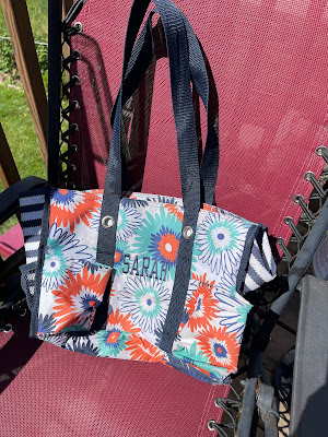 Thirty One's Zip Top Utility Tote