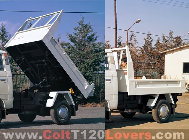 MITSUBISHI DELICA COLT T120 Mini Dump Truck Asli Bukan 