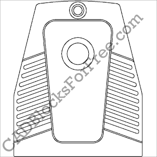 Download Free AutoCAD Blocks Bathroom Toilets