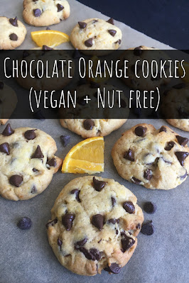 Chocolate Orange Cookies (Vegan + Nut Free)