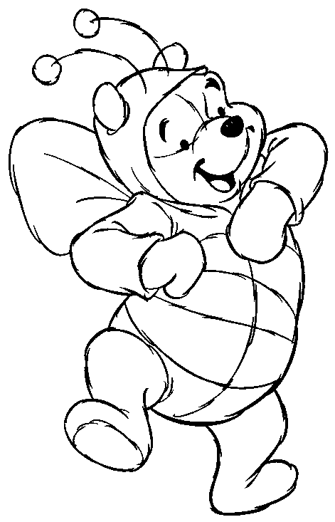 Download Winnie The Pooh and Friends Coloring Pages | Team colors