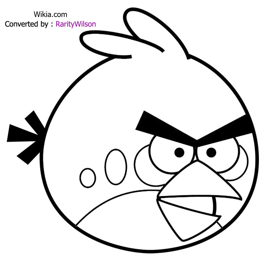 Download Angry Birds Character Coloring Pages | Minister Coloring