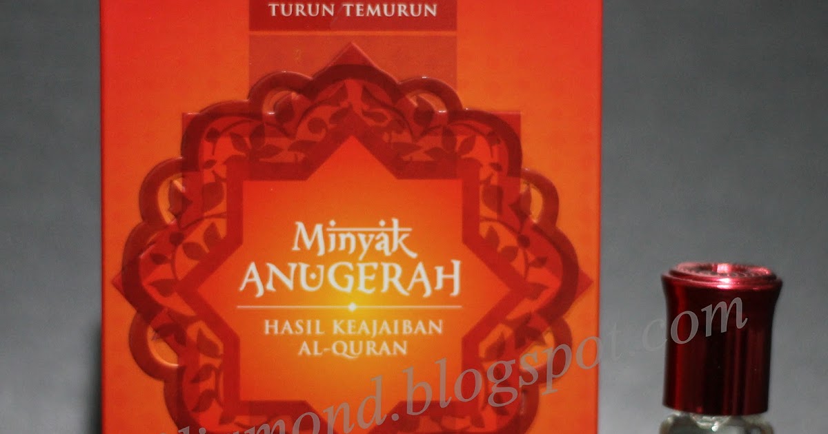 Ifdiamond: MINYAK ANUGERAH - MENAIKKAN SERI & PEMANIS DIRI