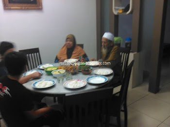 Jemput Emak Dan Abah Mertua Berbuka Di Rumah