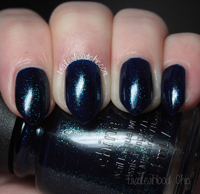 china glaze rebel swatches review blue-ya