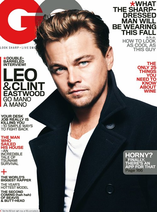 Leonardo DiCaprio — US GQ October 2011