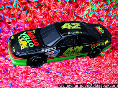 Bobby Hillin #42 Mello Yello Racing Champions 1/64 NASCAR diecast blog Sabco Kyle Petty