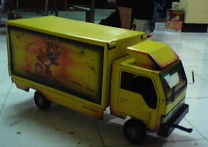 Mobil Mainan Dari Truk Kayu - truk mainan box