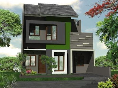 Desain Rumah Minimalis 2 lantai