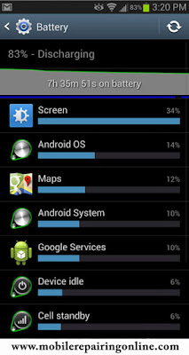 android battery drain