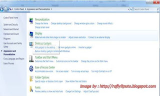 trik dan tips komputer tehnik merubah font pada windows 7