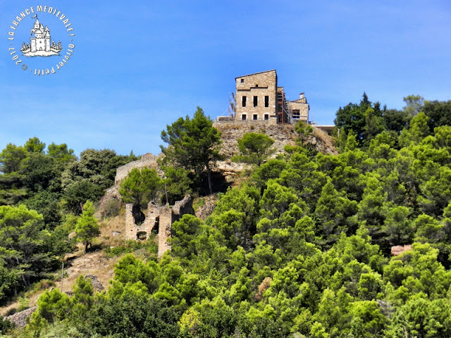 LE TEIL (07) - Le château et le bourg médiéval