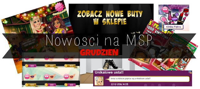 Nowości na MSP - grudzień