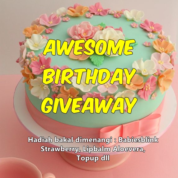  "Awesome Birthday Giveaway "