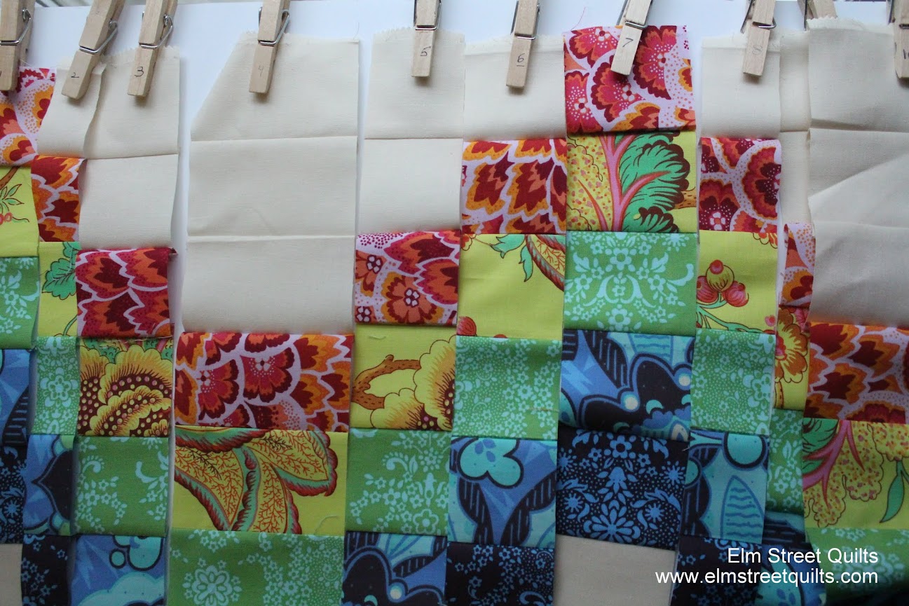 Tips for sewing a bargello