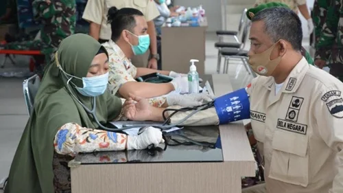 Donor Darah di Tengah Wabah Covid - 19, Ini Pesan Pangdam I/BB