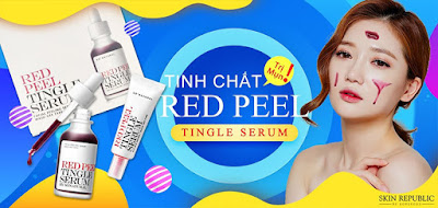 cách sử dụng Red Peel Tingle Serum trị sẹo mụn một cách hiệu quả