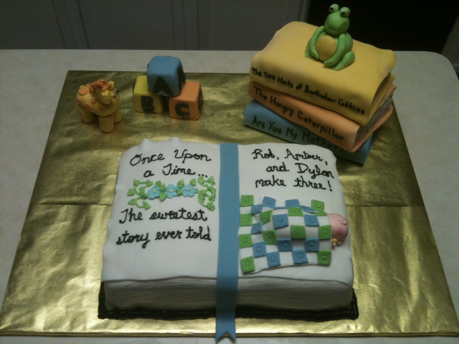 Cakes by Joanna: Book-Themed Baby Shower
