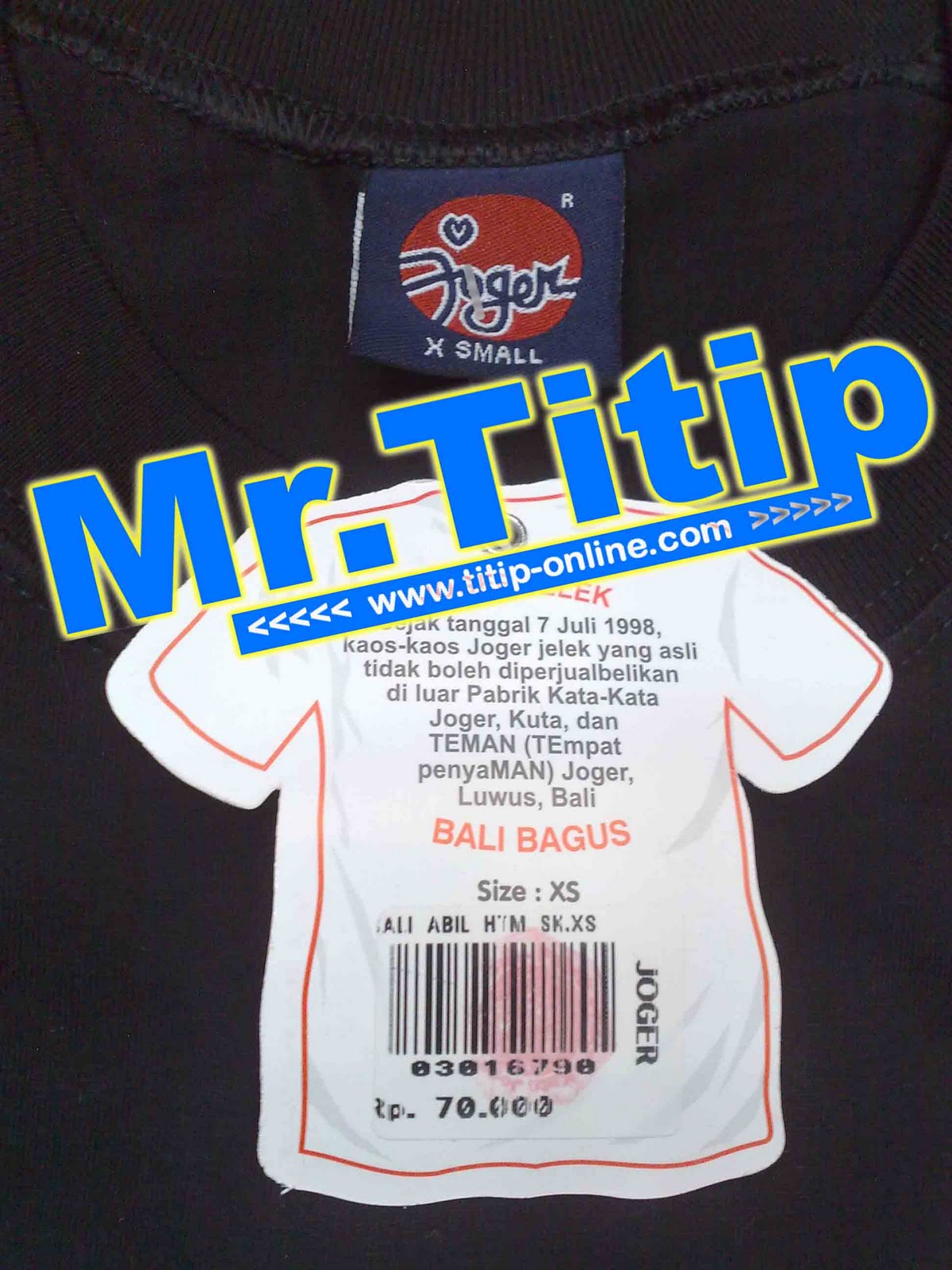 1st Situs Jasa Titip Beli Online: Kaos Joger