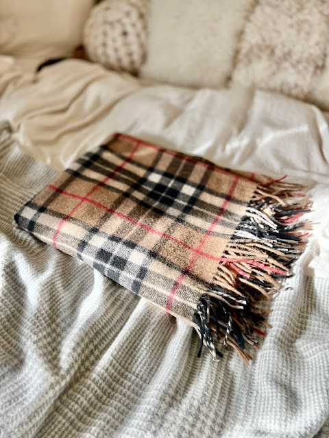 House of Glenmore review, House of Glenmore tweed, House of Glenmore scarf, House of Glenmore etsy, camel Thomson wool tartan blanket, cheap pure wool blanket uk, lifeshion