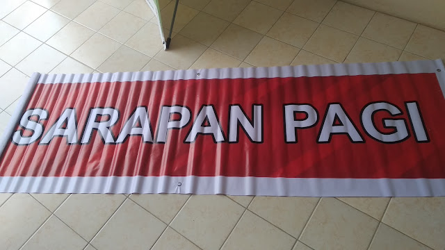 Spanduk Kedai Sarapan Pagi