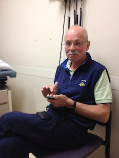 Texting in the oncologist office