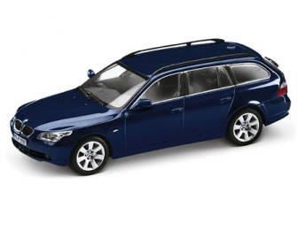 BMW 5 Touring Blue miniature