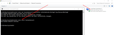 Cara sharing wifi tanpa software dengan CMD (command prompt) 