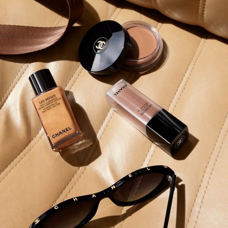 chanel les beiges illuminating oil face body and hair