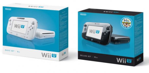 Packaging of North American Wii U bundles