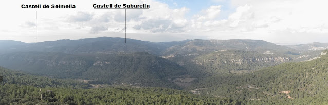 CASTELL DE PINYANA - QUEROL - ERMITA DE SANT JAUME DE MONTAGUT, Vall del Gaià i Castell de Selmella i Castell de Saburella