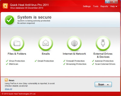 Quick Heal AntiVirus Pro 2011