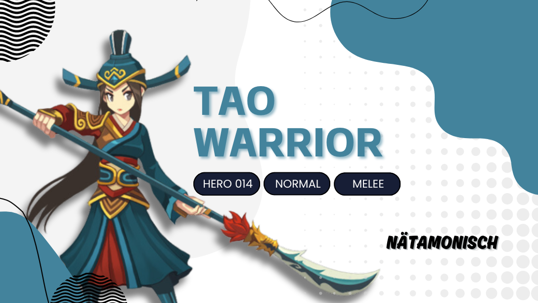 Tao Warrior Lost Saga Origin