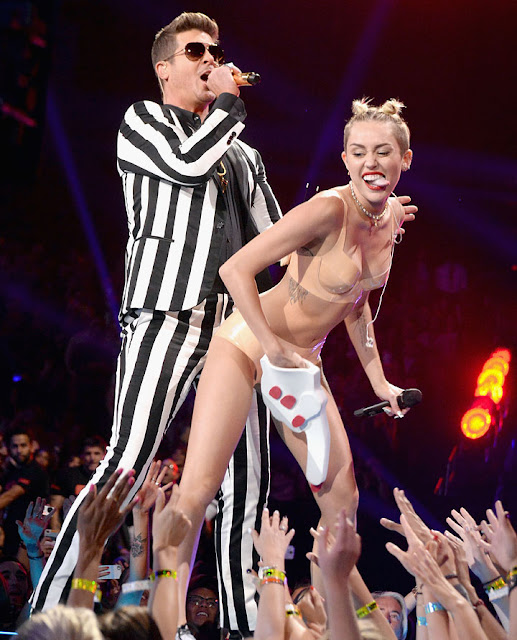 Miley Cyrus Snatches Crown Queen of Obscene at VMAs | Miley Cyrus MTV's Video Music Awards 