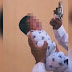 Abang sumbat pistol dalam mulut adiknya yang masih bayi setelah melepaskan 3 das tembakan