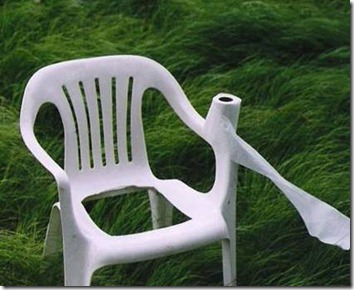 plastic chair
