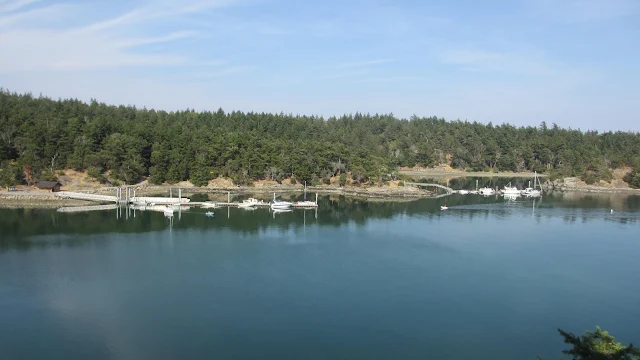 Fossil Bay dock on Sucia Island