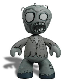 Mezco Toyz - Zombie Mez-Itz Limited Edition Black and White Variant