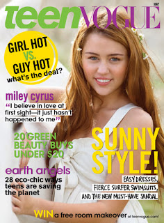 Celebrity Miley Cyrus Magazine Cover Pictures