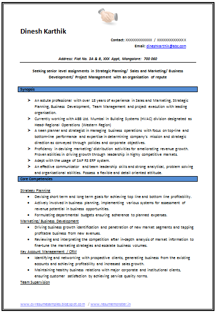 Over 10000 CV and Resume Samples with Free Download ...