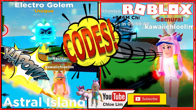 Roblox Ninja Legends Gameplay! New Codes! Going to Astral Island!