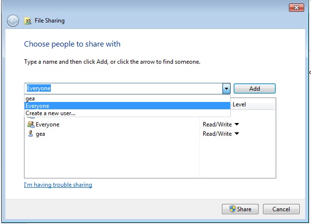 Tutorial cara sharing data lewat kabel LAN di windows 7