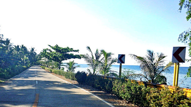 panoramic sea views in Caibiran approaching Culaba, Biliran Island