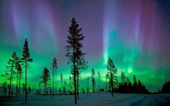 Aurora,+Kiruna,+Sweden Tempat Tempat Paling Menakjubkan di Bumi