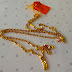 SOLD Rantai Leher Polo 5.00g u103 59cm 0.2cm 