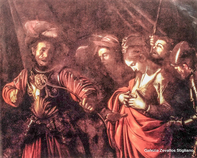 "O Martírio de Santa Úrsula" última obra de Caravaggio,